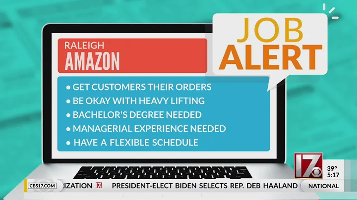 Job Alert: Raleigh Amazon