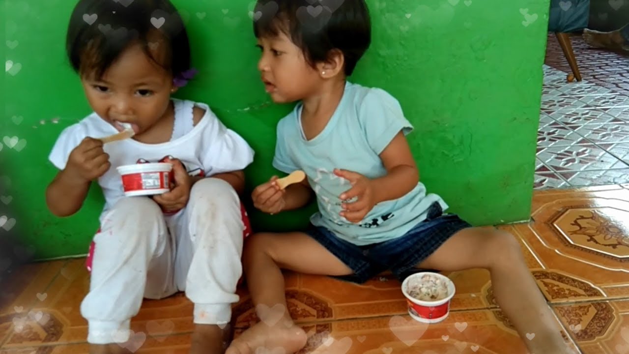 LUCU NYA KAYLA MAKAN ES KRIM | ANAK KECIL MAKAN ES KRIM 👩🍦🍦 | little