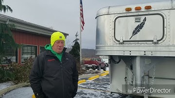 1991 Featherlite Model 8120 Livestock Trailer