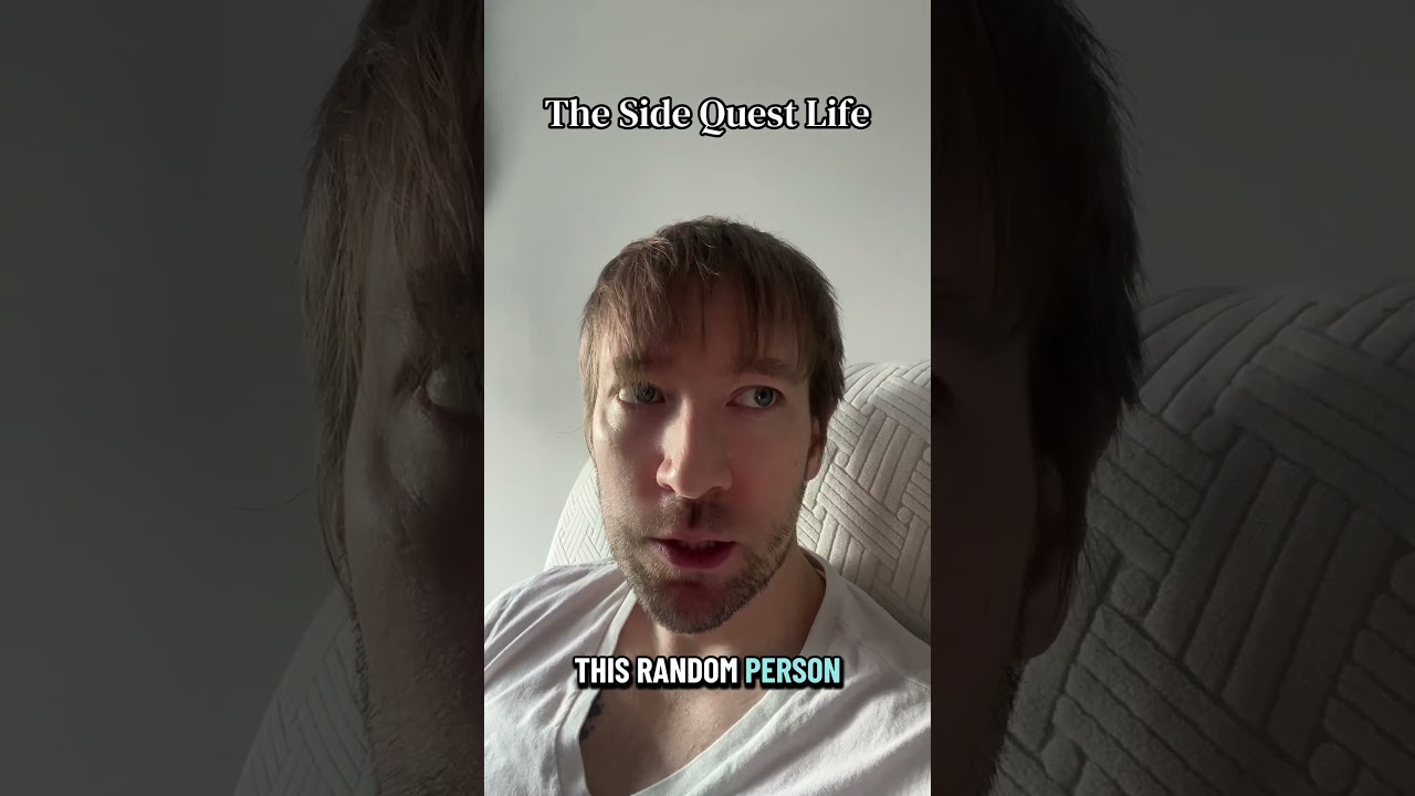 The Side Quest Life #sidequest #skit #gamerhumor #shorts