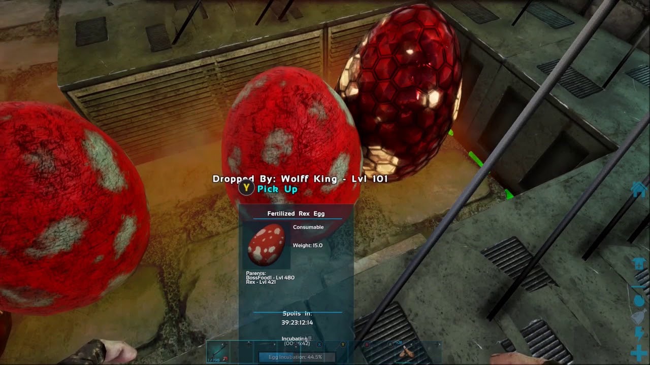 Ark: Survival Evolved | Rex Breed and feed | Boss Prep