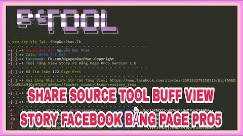 [ SHARE ] SOURCE TOOL BUFF VIEW STORY BẰNG PAGE PRO5 MAX SPEED | HOQUOCBINH