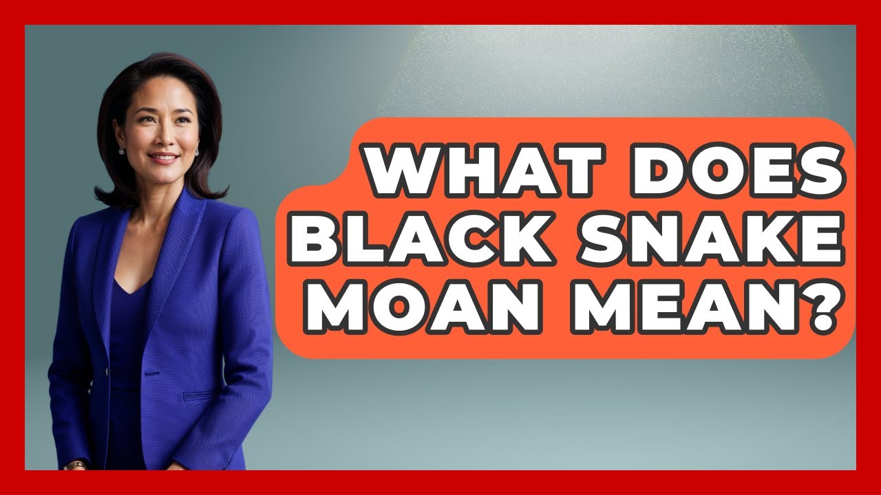 What Does Black Snake Moan Mean? - Jazz Music Legends