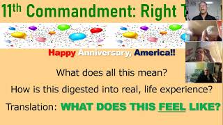 The 11th Commandment   #02   When is the Right Time   2021 0302   Class