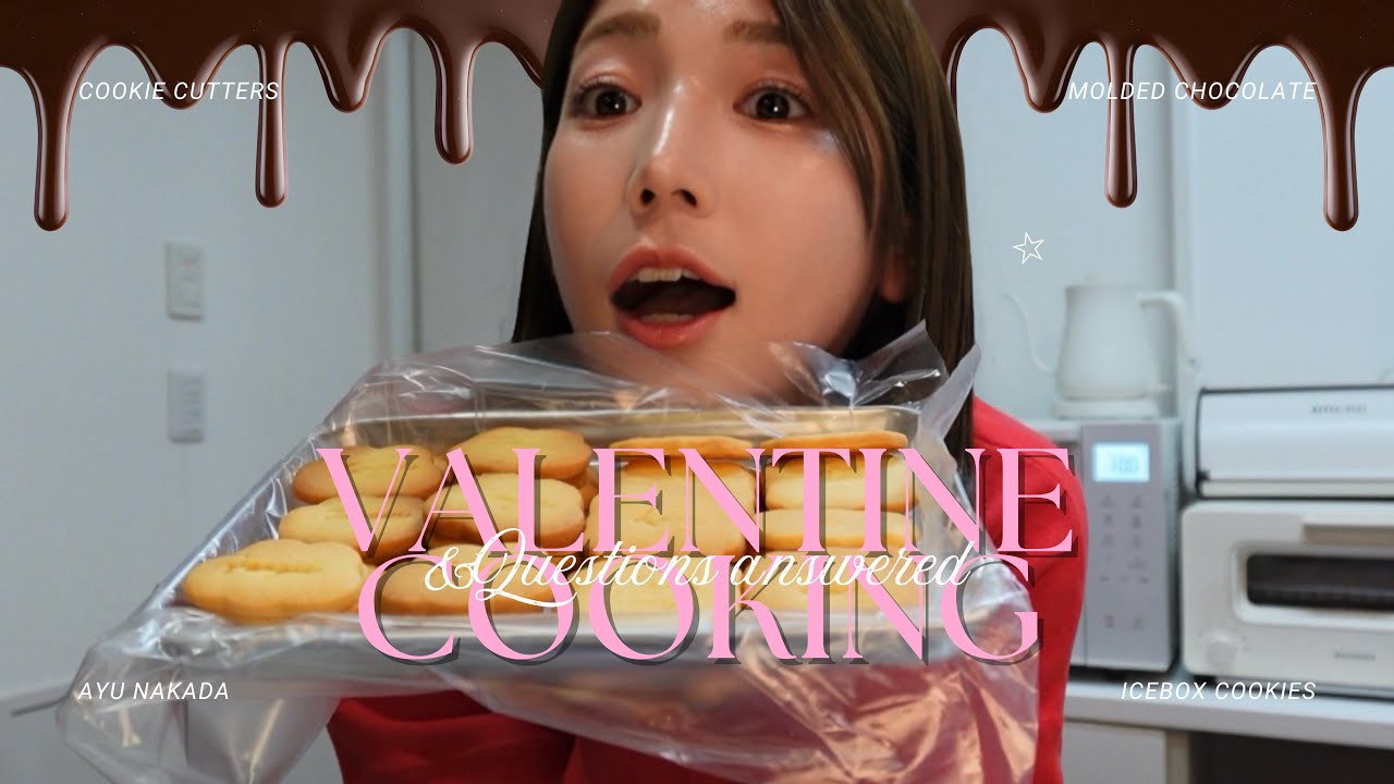 【cooking】チームメイトに送る大量バレンタイン作り🍫💕💕💕クッキー/チョコ/質問返し