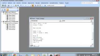 Contador Y Aular En Excel