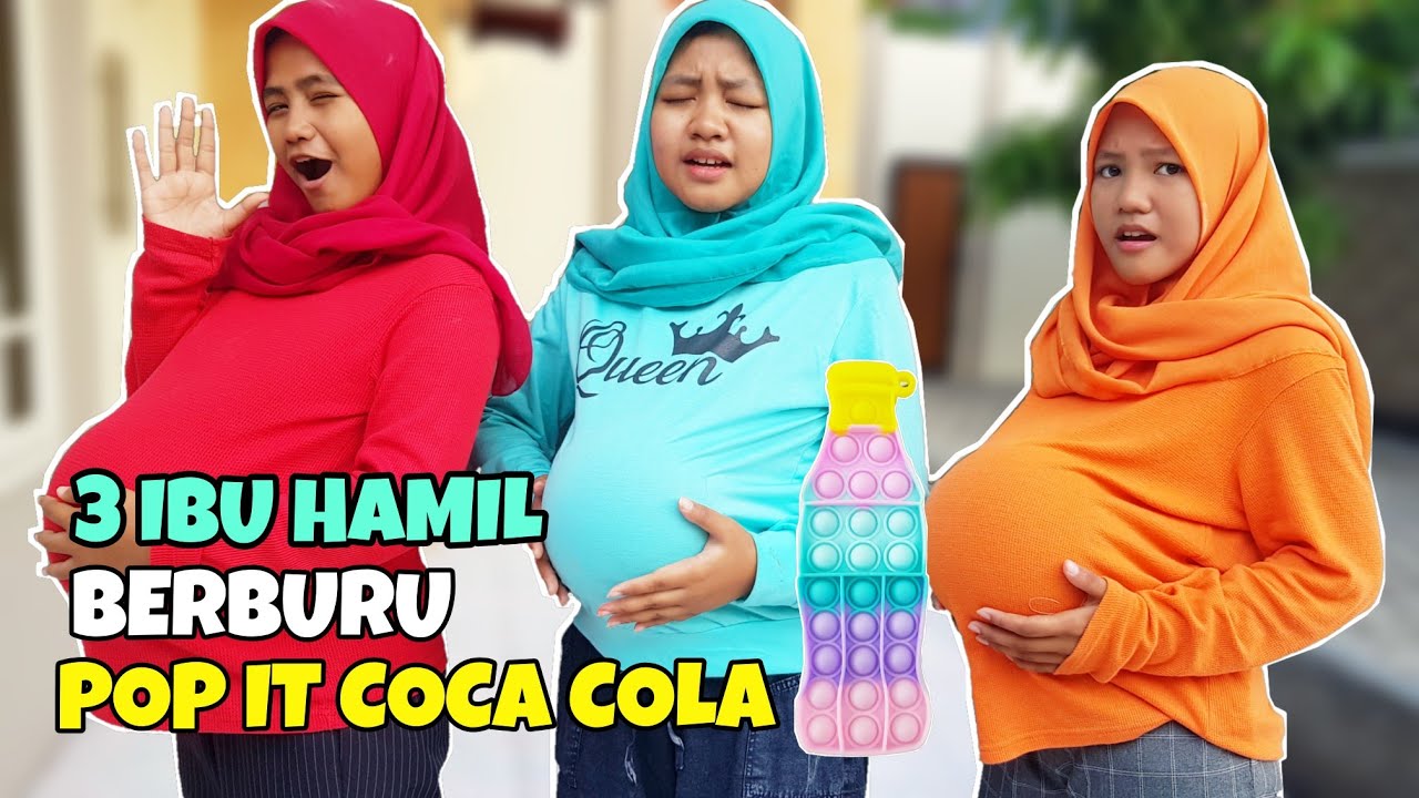 TANTANGAN 24 JAM JADI IBU HAMIL PART 3 ADA 3 IBU HAMIL CHIKAKU