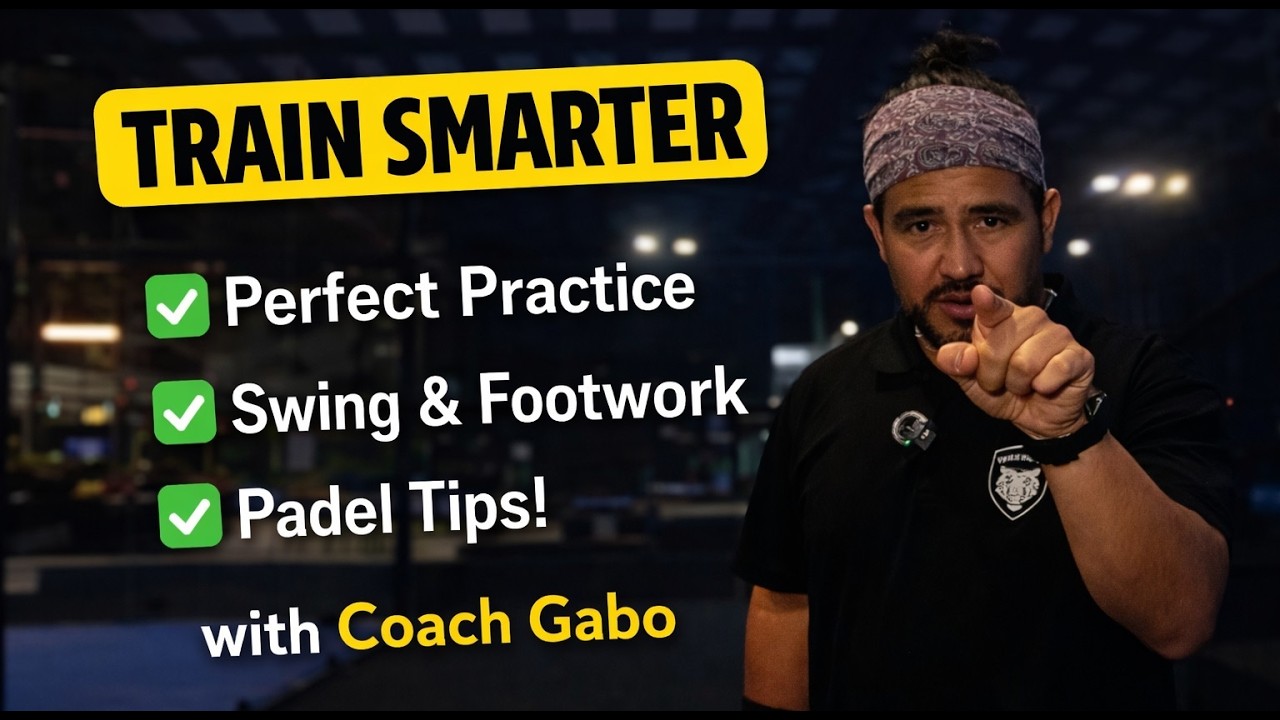Train Smarter | Padel Tips with Coach Gabo - Tiger padel