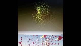 Gravitational field vector graphing (Unity3D, C#)