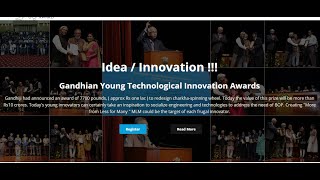 Information Gandhian Young Technological Innovation Awards | Teaser News