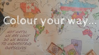 Colouring World Map - Grassroots Nomad