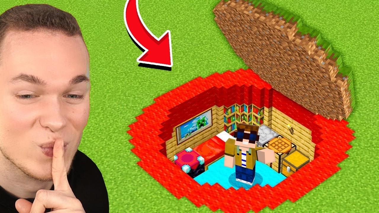 Minecraft, aber DU DARFST den ROTEN KREIS NICHT VERLASSEN!