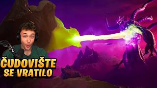 Sini27 Reakcija na Event i POVRATAK Čudovišta u Fortnite!