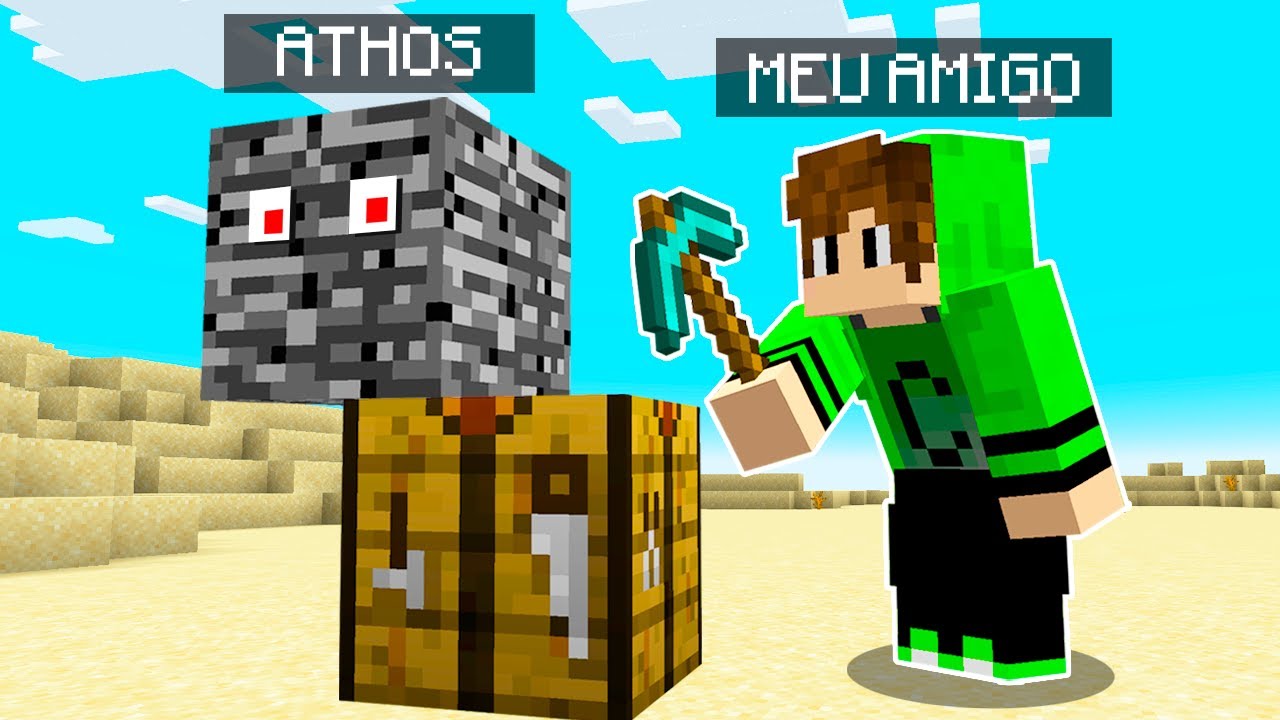 Boneco r Athos Do Minecraft