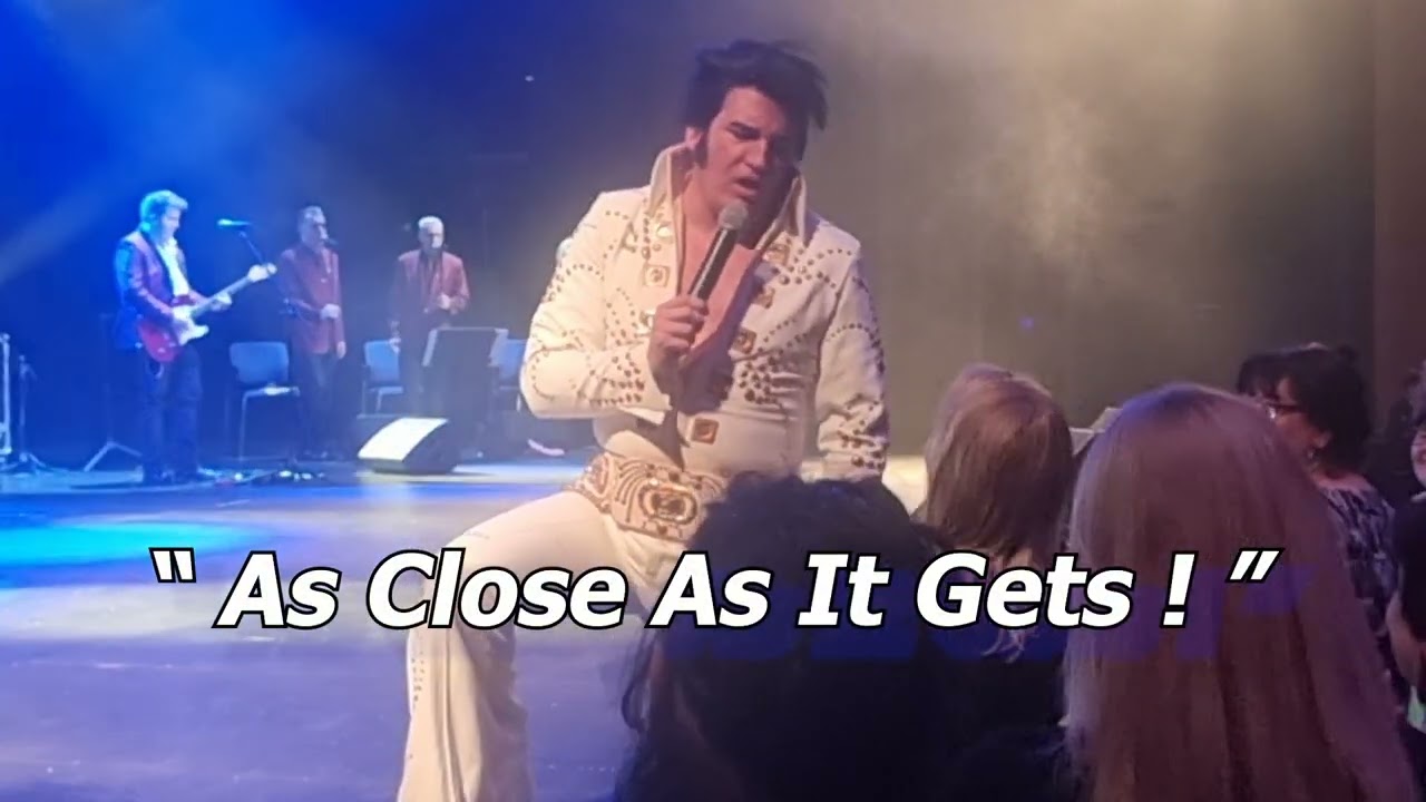 The Elvis Concert (USA) featuring Dwight Icenhower @ Savoy-teatteri in Helsinki on April 7, 2026.