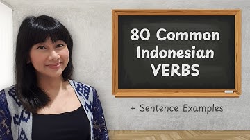 80 Common Indonesian Verbs | Learn Indonesian | Basic Indonesian