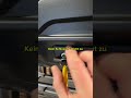 Der Slide-Lock Verschluss von Thule - Kein Schlüsselabzug = Dachnox nicht richtig geschlossen.