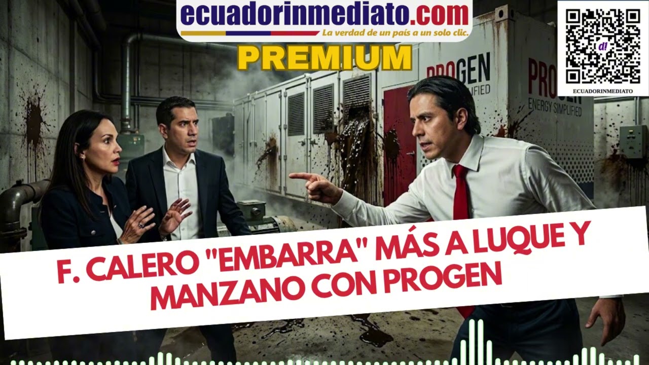 F. CALERO "EMBARRA" MÁS A LUQUE Y MANZANO CON PROGEN