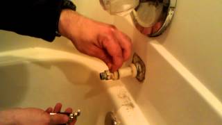 How to replace a tub spout