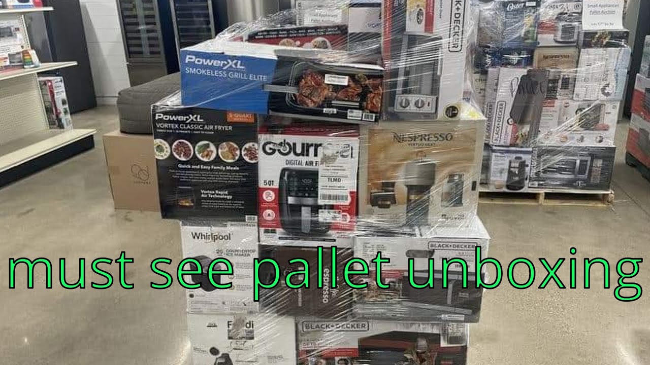 epic pallet unboxing part 2 - YouTube