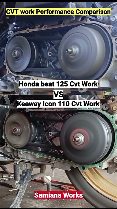 Honda Beat 110 CVT work vs Keeway Icon 110 CVT work Performance Comparison #trendingshorts