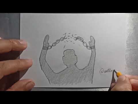 Como desenhar Desenho da consciência negra