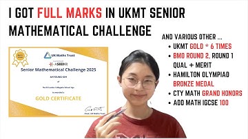Unlocking the Secrets of UKMT: How I Scored Full Marks!