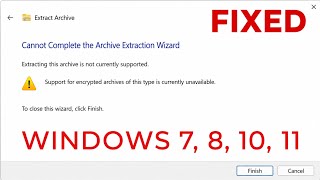 Compressed Zipped Folder Is Invalid Error Fixed 2026 | Fix Cannot Complete The Extraction Wizard
