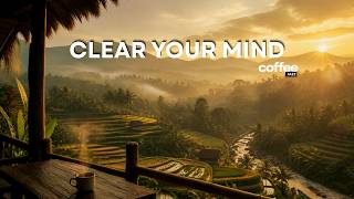 Before the World Wakes Up ☕ Sunrise Coffee Over Rice Terraces for Deep Focus &amp; Productivity