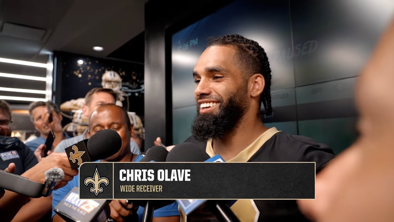 Chris Olave on young quarterbacks, offseason development | Saints Minicamp 2025