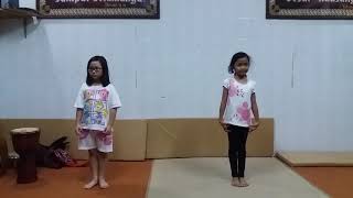 Silent night dance for kids