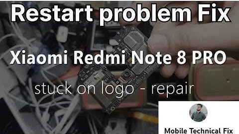 Redmi Note 8 pro Hang and logo problem || Redmi note 8 pro Auto restarting Problem 📱