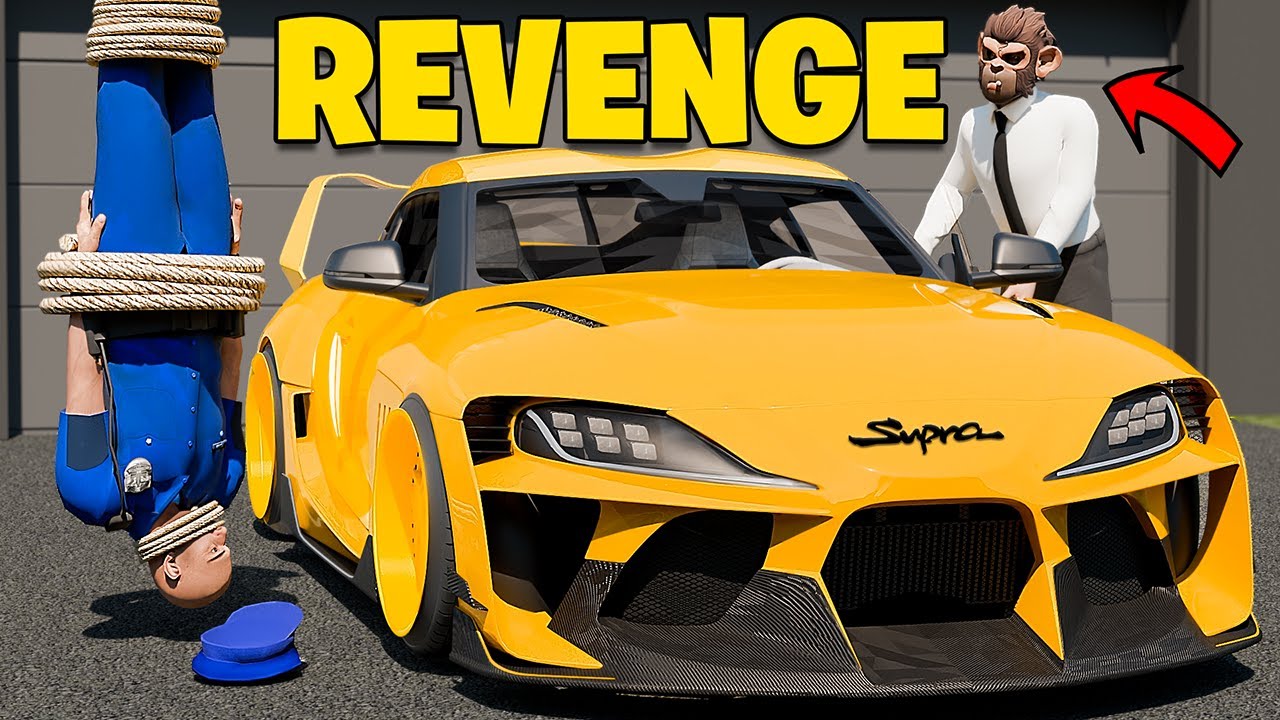 Stealing Back My Turbo Supra from Cops sa GTA 5