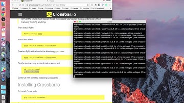 Crossbar.Io Installation with a Demo