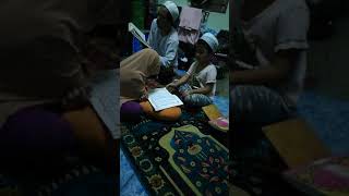 Kakak takot bile abg ajar ngaji sebab abang garang 😂😂