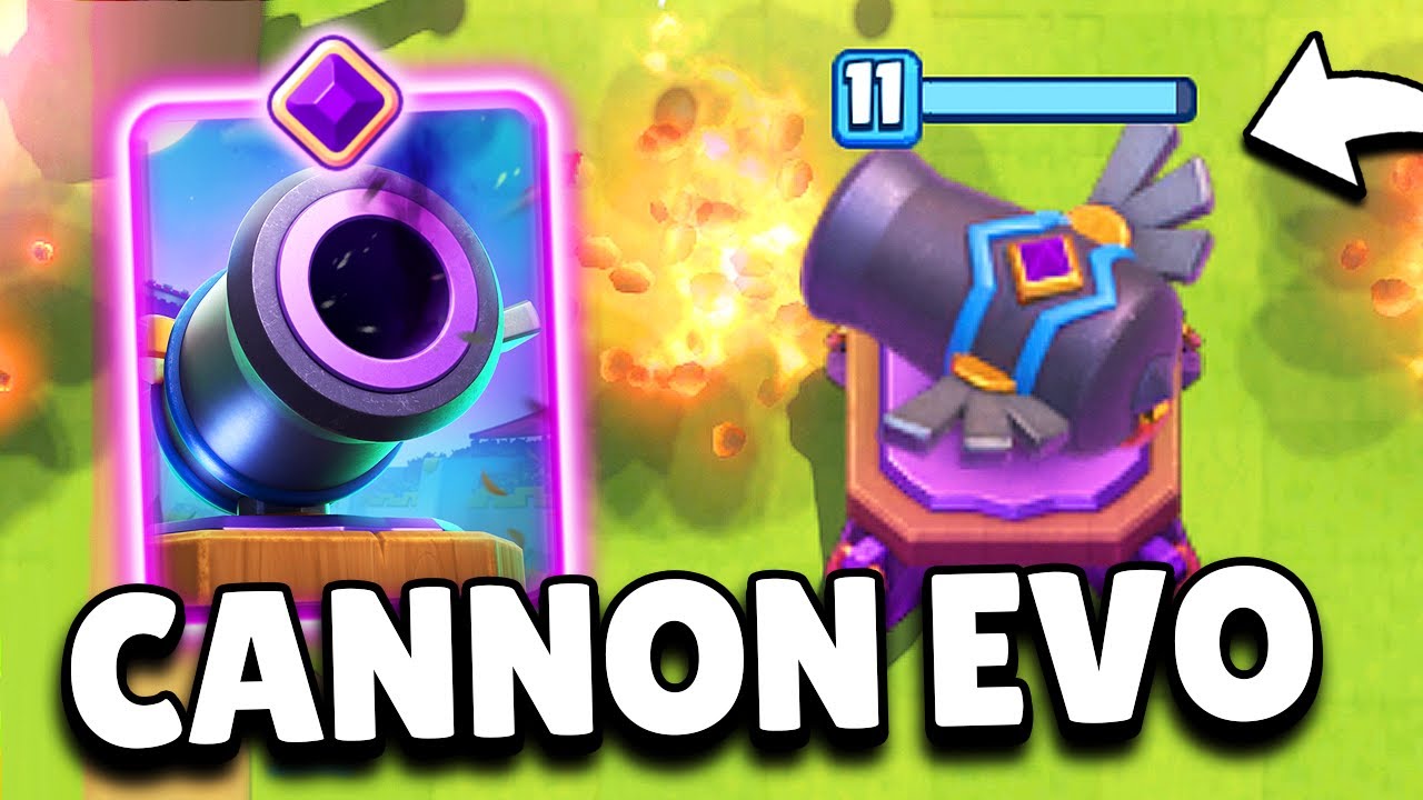 NON CI CREDO... NUOVO CANNONE EVOLUTO! 💥 Clash Royale ITA