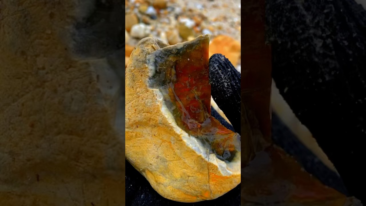 five-colored stone fragments 