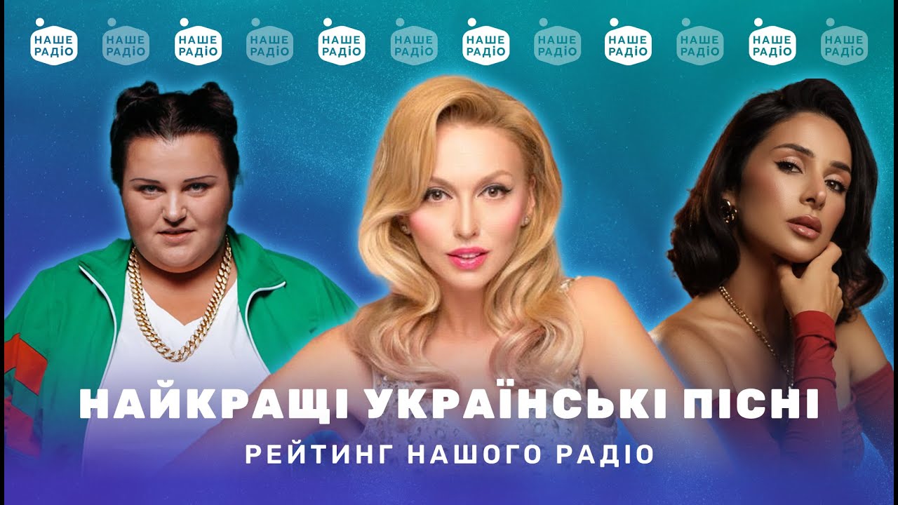 ПОПУЛЯРНІ УКРАЇНСЬКІ ПІСНІ | Підсумки тижня від Нашого Радіо