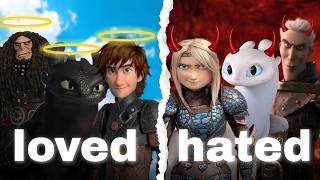 Most Loved VS Most Hated How to Train Your Dragon Characters