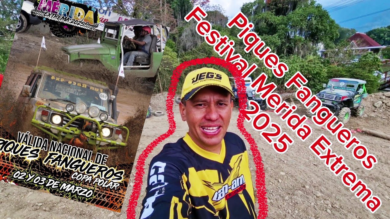 Piques Fangueros 4x4 6 Cil Mejorado Valida Nacional Festival Merida Extrema 2025 Ferias del Sol