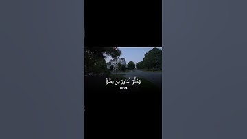 سوره -الانسان- الايه ١٨-32 #اكسبلور #المصحف