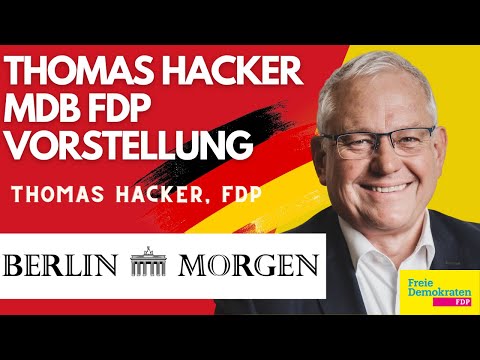 Thomas Hacker MdB FDP Vorstellung