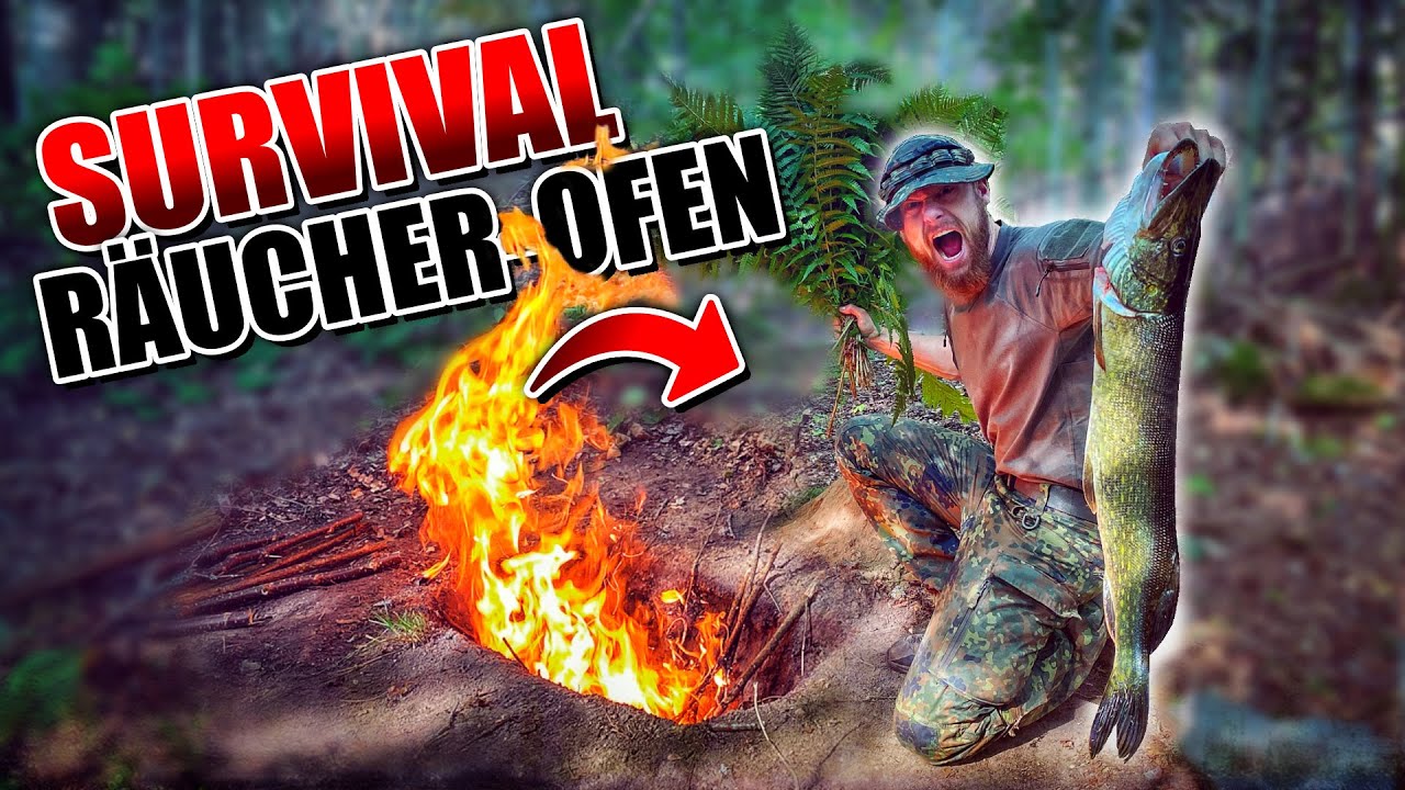 Survival Ofen in unter 30 Minuten selber bauen | Fritz Meinecke