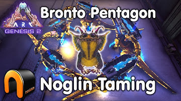 ARK NOGLIN TAMING With BRONTO Pentagon #ARK