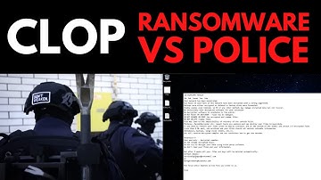 Clop: Ransomware vs Police