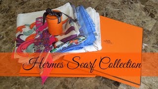 Designer Scarf Collection Part 1- Hermes Scarves