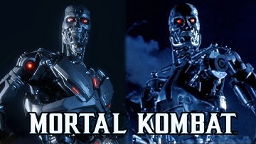 Every Terminator Movie Reference in Mortal Kombat – T-800’s Moves & Finishers