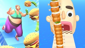 Sandwich Runner - Gameplay Walkthrough - All Levels (IOS, Android)