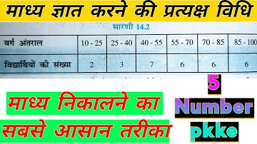Class 10 Statistics Exercise 14.3 - Mean Median Mode | How to find mean median mode | CBSE Board 10