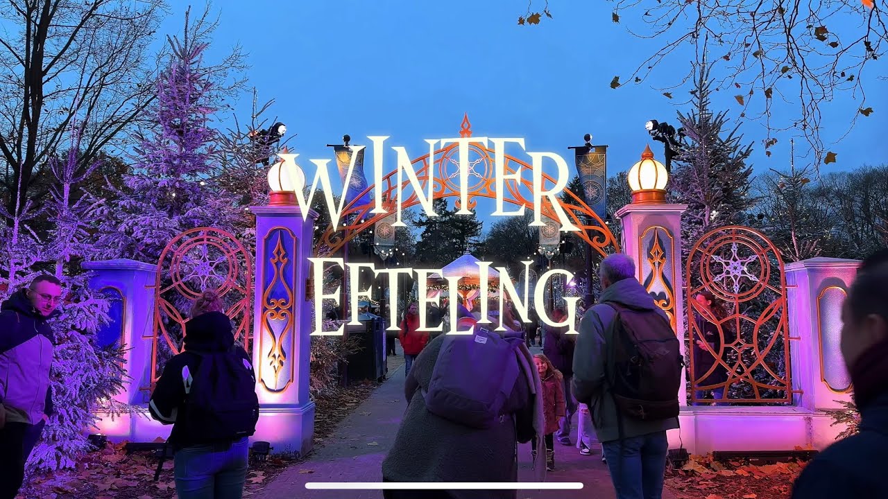 a family day in winter efteling - fairies, fairytale forest, christmas market, sweets, magical vibes